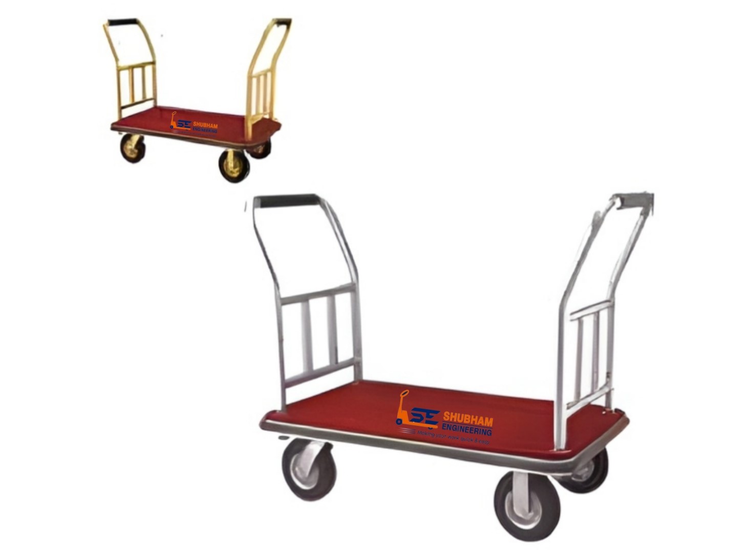 Two Side support Trolley 